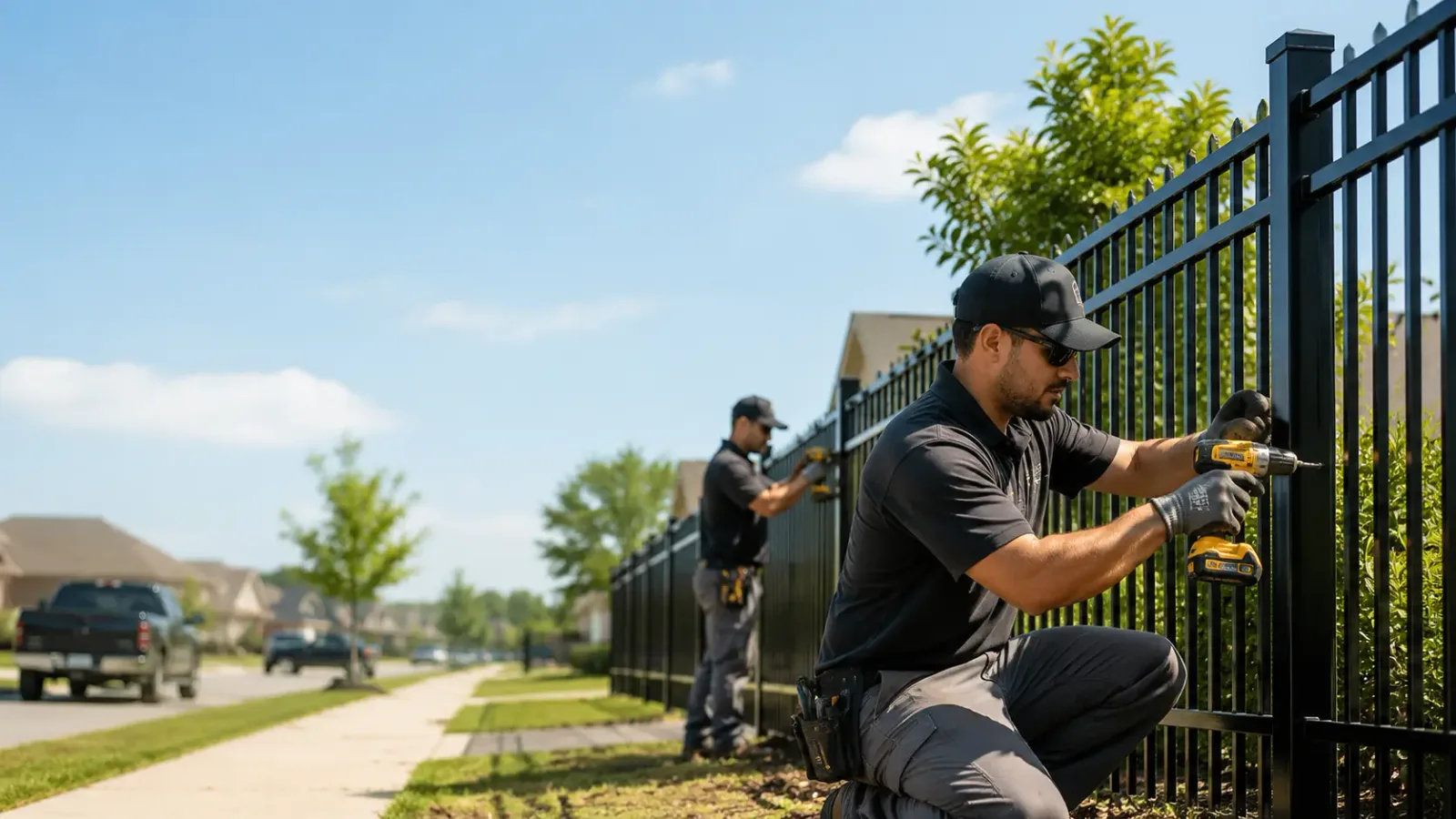 Metal Fence Installation in Damascus, OH